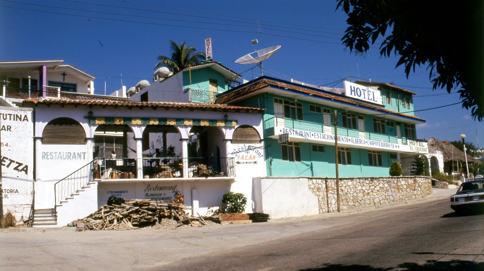 19961116 008   Puerto Escondido Hotel Las Palmas   Mexico Dias Film 06 Fnr 013